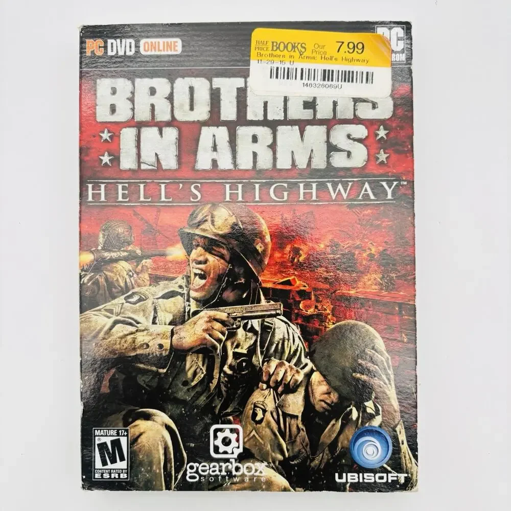 Brothers in Arms: Hell's Highway - PC - Complete w/ Case & Manual VG Condition